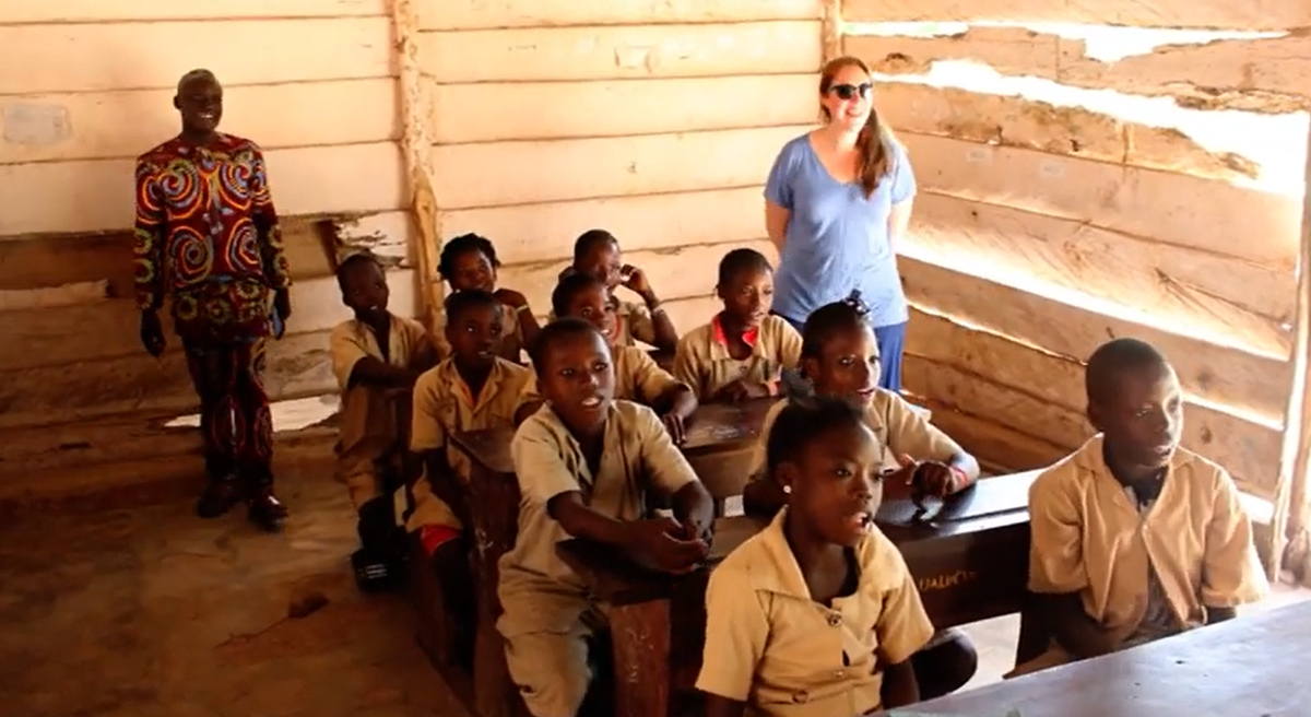 Twinning Sint-Pietersschool en Bonsi school