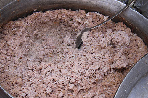 Rijst met bonen - Riz aux haricots