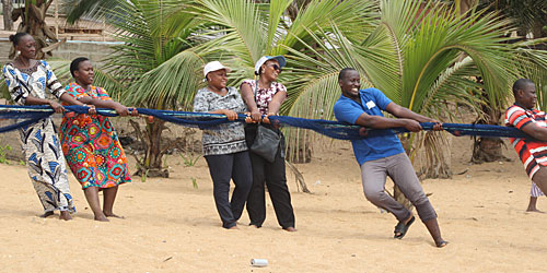 Teambuilding in Benin